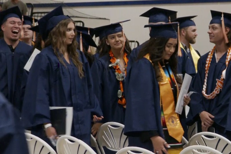 image of tvcc graduates dressed in regalia