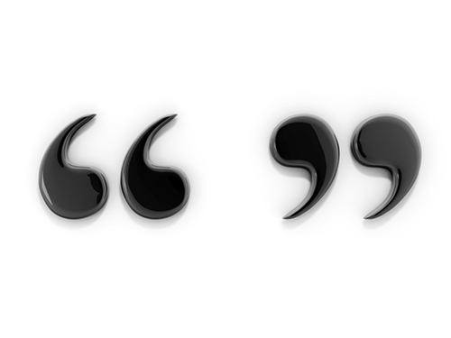 picture of quotation marks